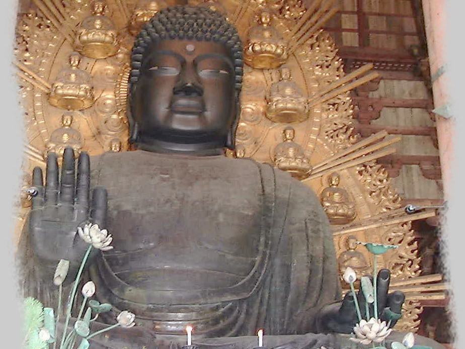 Budda statue at the Todaiji temple
